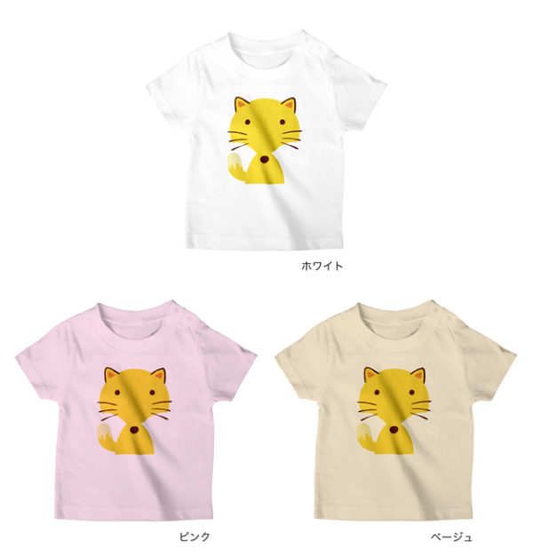 きつね　Tシャツ - 画像 (2)