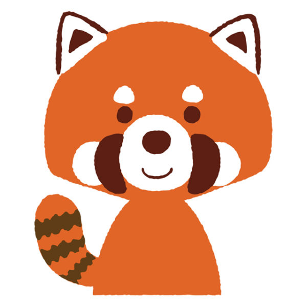 レッサーパンダ　Tシャツ - 画像 (3)