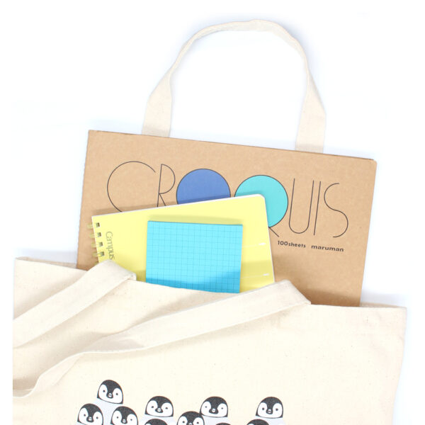 トートバック　コウテイペンギンのひなたち - 画像 (2)